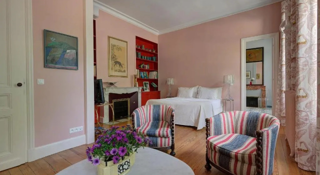 Двухместный люкс Цокольный этаж B&B Le Clos dArgenson