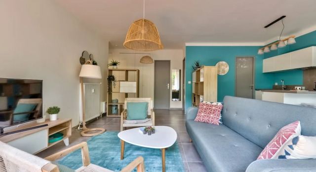 Appartement & Terrasse 10min Centre, Забронировать Апартаменты/квартира Отели Экс-ан-Прованса с парковкой, рядом с Статуя Поля Сезанна, Парковка