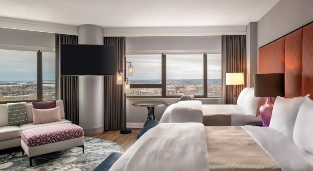 Студия Люкс с видом на реку The Westin Copley Place, Boston