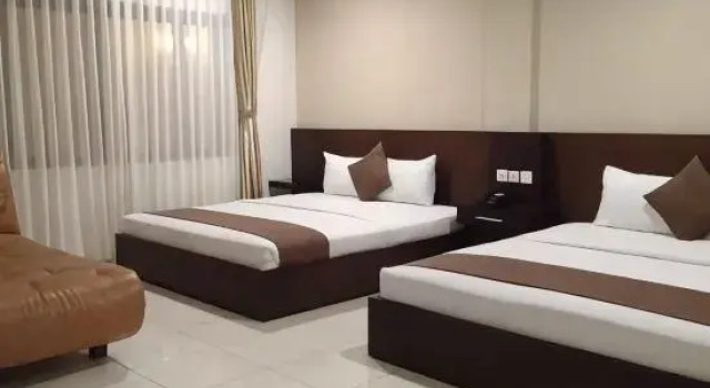 Apartmá a výhledem na moře Surya Kencana Seaside Hotel