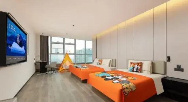 Семейный тент Atour Hotel Foshan  Dongle Road Metro Station Qinghuiyuan Garden