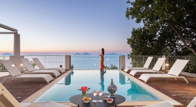 Вилла Grand Villas d'Orlando - with private pool and sea view