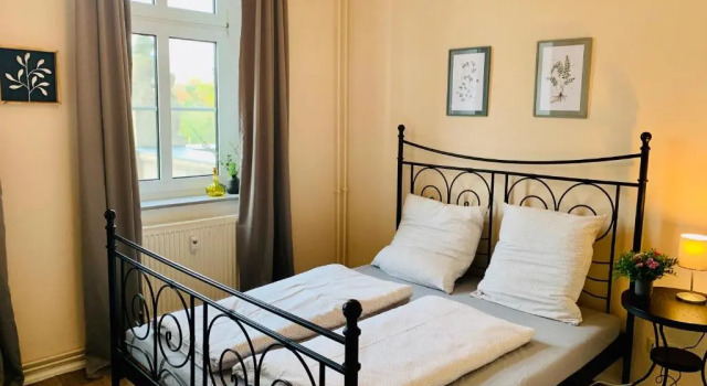 Апартаменты Ferienwohnung Roßplatz - 3-Zimmer Im Zentrum