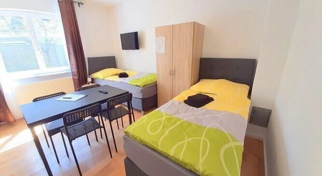 Апартаменты Classic с 2 комнатами с видом на сад Apartments SteelCity