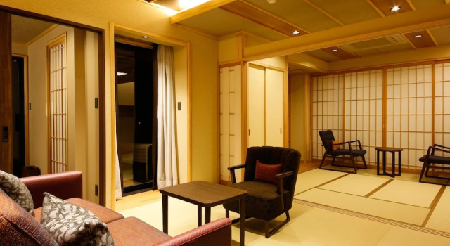 Номер Deluxe с балконом Awaji Hamarikyu Takumi