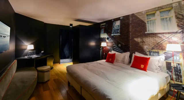 Двухместный номер Deluxe с видом на бассейн Hotel The Royal Snail