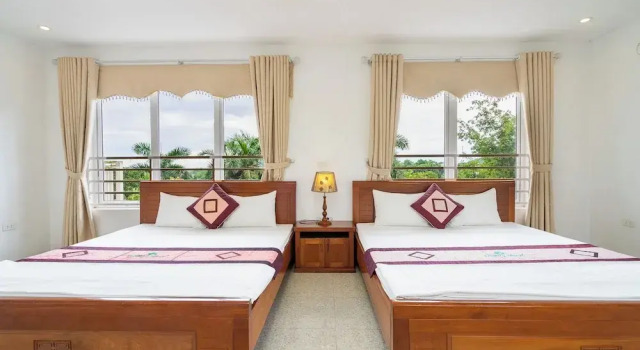 Четырёхместный номер Standard с видом на сад Lumiere Family Retreat & Villas Ba Vi Hà Noi