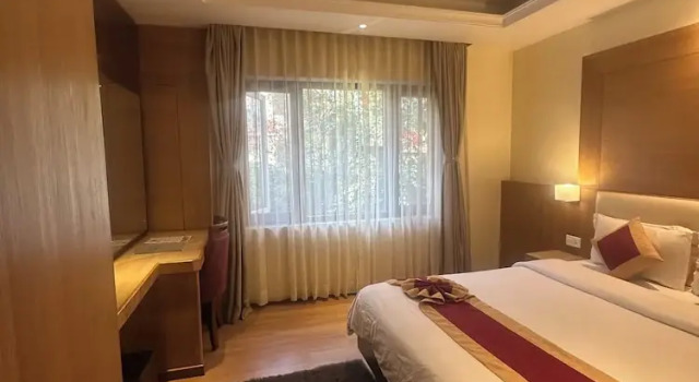 Двухместный номер Deluxe с видом на город Hotel Middle Path & Spa