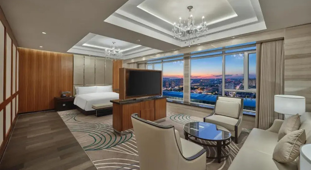 Двухместный люкс Presidential Hilton Harbin Exhibition Center