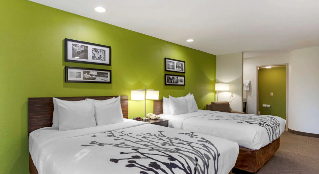 Четырёхместный люкс Sleep Inn Ontario
