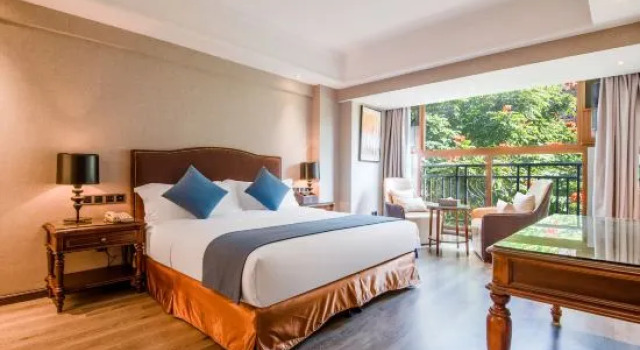 Люкс Deluxe Blue Drizzle Hotel