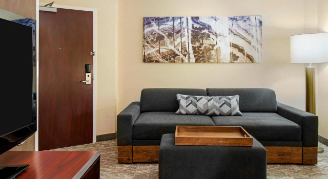 Двухместный люкс SpringHill Suites by Marriott Wheeling Triadelphia Area