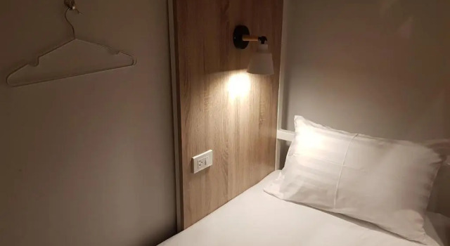 Кровать в общем номере A Day inn Ranong Hostel