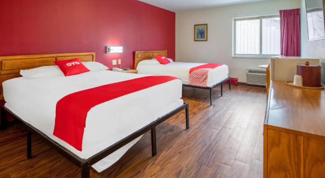 Четырёхместный номер Standard OYO Hotel Chesaning Route 52 & Hwy 57