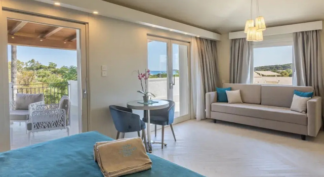 Люкс Deluxe с видом на море Le Bouganville Rooms Suites and Apartments