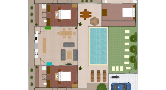 Вилла Villa Blue