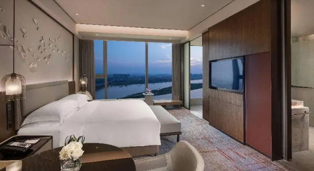 Premium dwuosobowy pokój z widokiem InterContinental Quanzhou by IHG