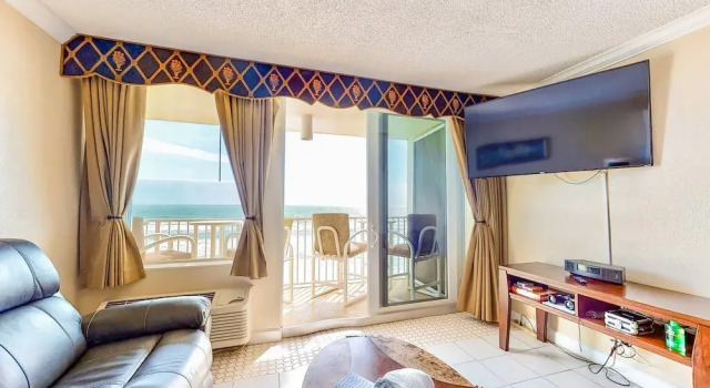 Harbour Beach Resort 701 - Sea-rays Cove, Забронировать Курортный отель Курортные отели Дейтона-Бич, рядом с Теннисный центр City Island, Курортный отель