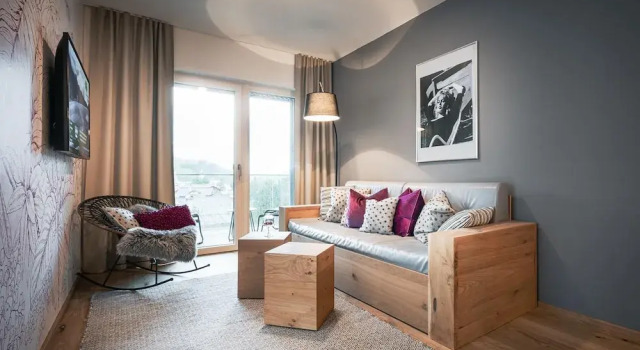 Двухместный номер Standard с балконом Boutique Aparthotel Chalets Coburg