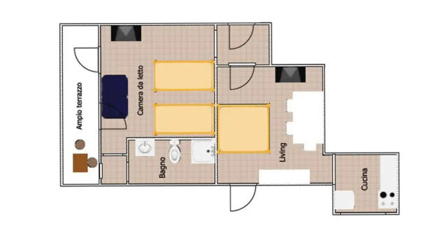 Апартаменты Residence Colibri