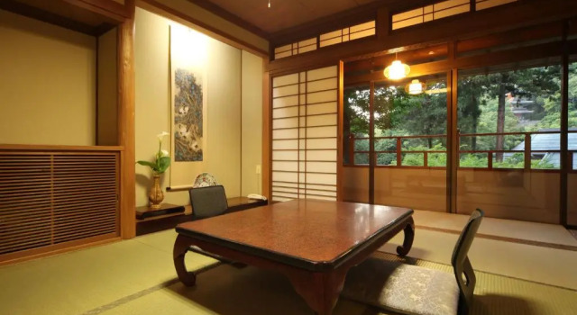 Двухместный номер Standard с видом на сад Ryokan Koyokan
