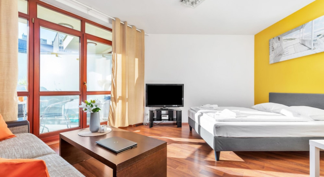 Apartamenty na Wyspie - Róża Wiatrów, Забронировать Апартаменты/квартира Свиноуйсьце , рядом с Sea Fishing Museum