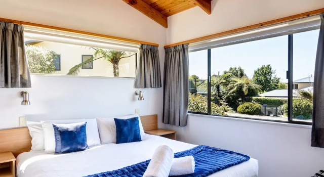 Апартаменты с 2 комнатами с видом на сад Kaiteri Motels and Apartments
