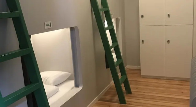 4 soveværelser i Seng i sovesal Winstrup Hostel
