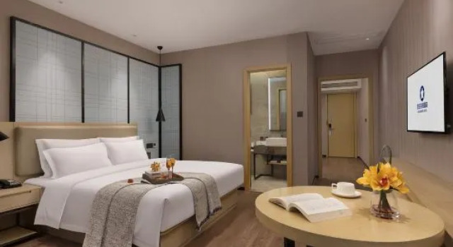 Люкс Comfort c 1 комнатой Starry Sky Garden Hotel Wuhan Hankou Railway Station Zhuyeshan Subway Station Branch