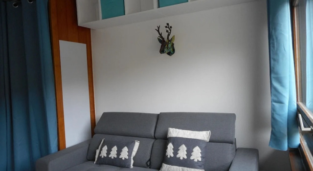 Studio in Huez, With Wonderful Mountain View