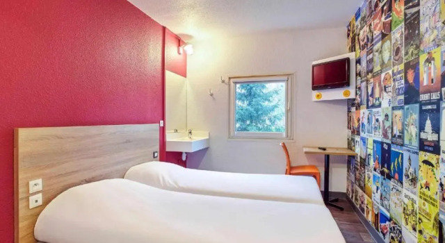 Двухместный номер Standard Eco hôtel Rouen Louviers Val de Reuil