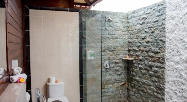 Двухместный номер Standard с балконом и с видом на сад Seaside Huts Lembongan