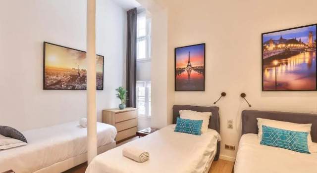 62-Luxury Flat Champs Elysees (1g), Забронировать Отель Париж Иль-де-Франс, рядом с Ром