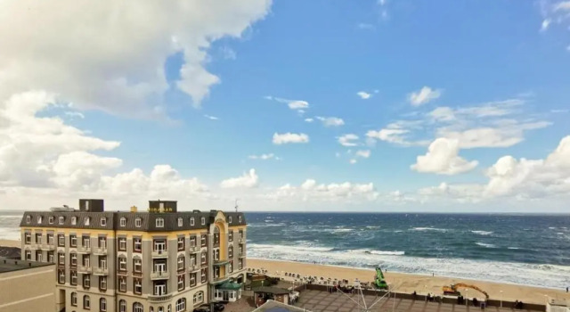 Haus am Meer App104 mit Meerblick und Balkon