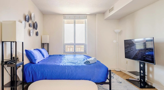 Downtown Silver Spring 2BR Skyline Balcony Suite Walkable to DC Metro Luxepad, Buchen Sie Aparthotel Aparthotels in Maryland, Aparthotel