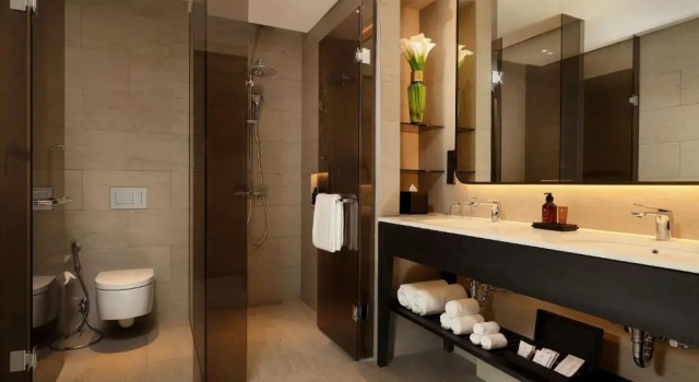 Deluxe Twin room Padma Hotel Semarang
