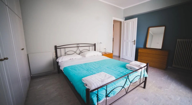 Апартаменты Deluxe с 2 комнатами с балконом Apartment on Nikaias 5