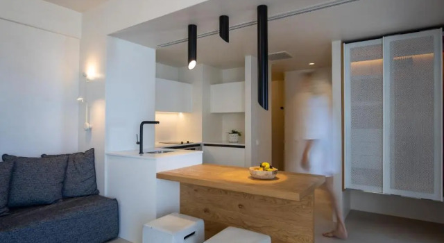 Люкс Deluxe Akrogiali Beach Hotel Apartments