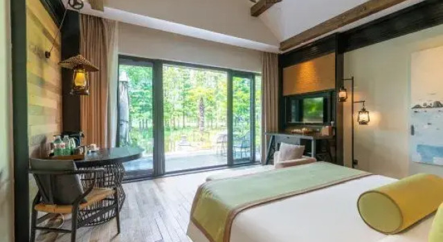Люкс с видом на озеро Nianhua Inn Wuxi Nianhuawan