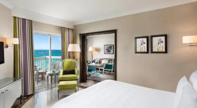 Двухместный номер Deluxe с видом на море Hilton Alexandria Corniche Hotel