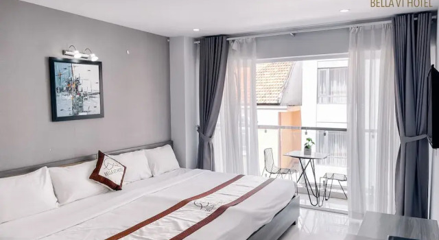 Номер Standard с красивым видом из окна Bella VT Hotel - Bãi Sau Vũng Tàu