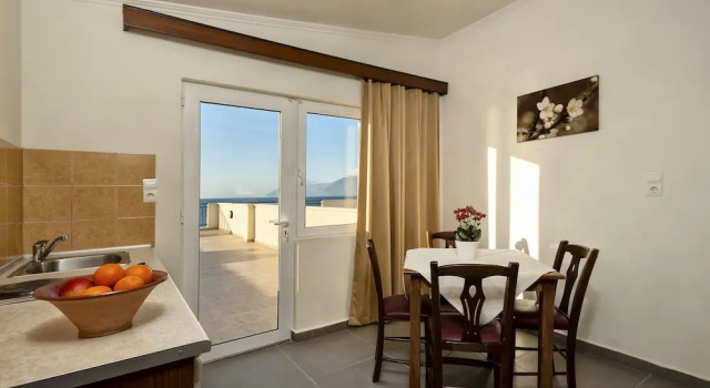 Студия с балконом и с видом на море Mesogios Beach Hotel