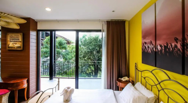 Люкс с видом на горы Rain Tree Khao Yai Hotel