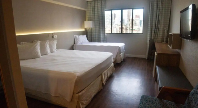 Семейный номер Standard Bourbon Convention Hotel Santos