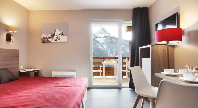 Студия Odalys Residence le Village du Praroustan