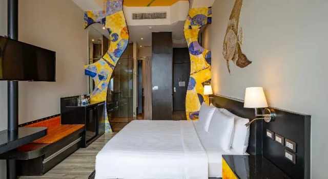 Двухместный номер Deluxe с видом на океан Бутик-отель Siam@Siam Design Hotel Pattaya