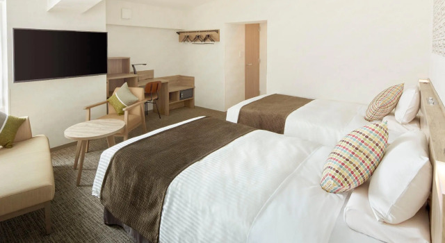 Двухместный номер Deluxe HOTEL MYSTAYS Kiyosumi Shirakawa