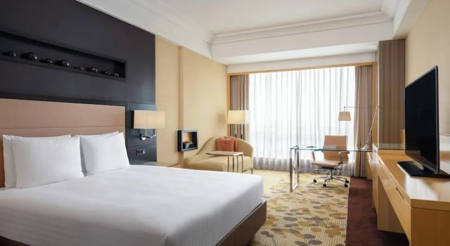 Двухместный номер Deluxe Отель Courtyard by Marriott Shanghai Central