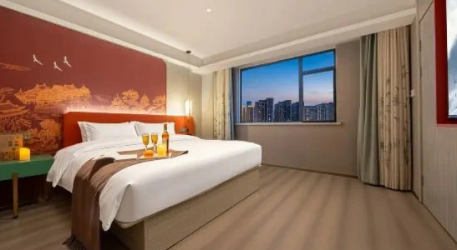 Люкс Mo Shang Cloud Roam Hotel with Sky Courtyard