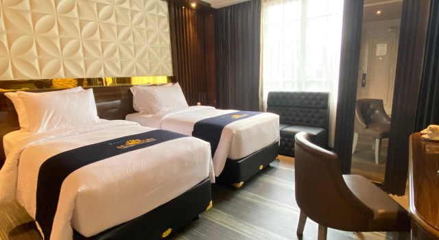Двухместный семейный номер Standard Avery De Grand City Hotel Bandung